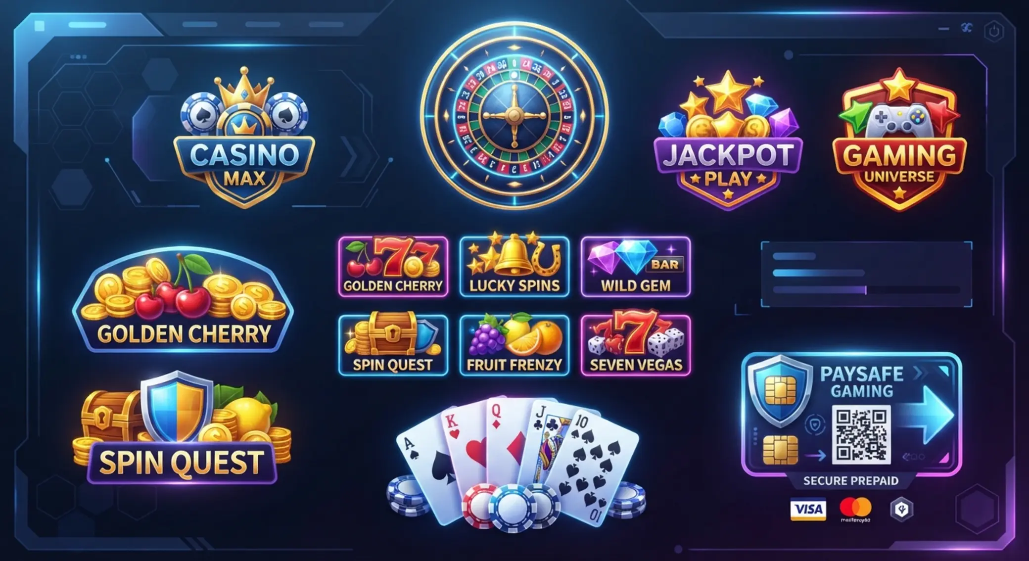 Variedad de plataformas y juegos compatibles con método prepago