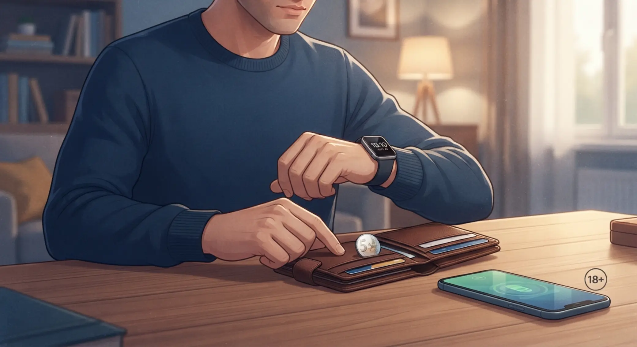 Visual de juego responsable con control de tiempo y presupuesto pequeño